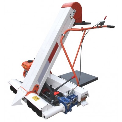 Hot sale high efficiency rice  collecting and bagging machine